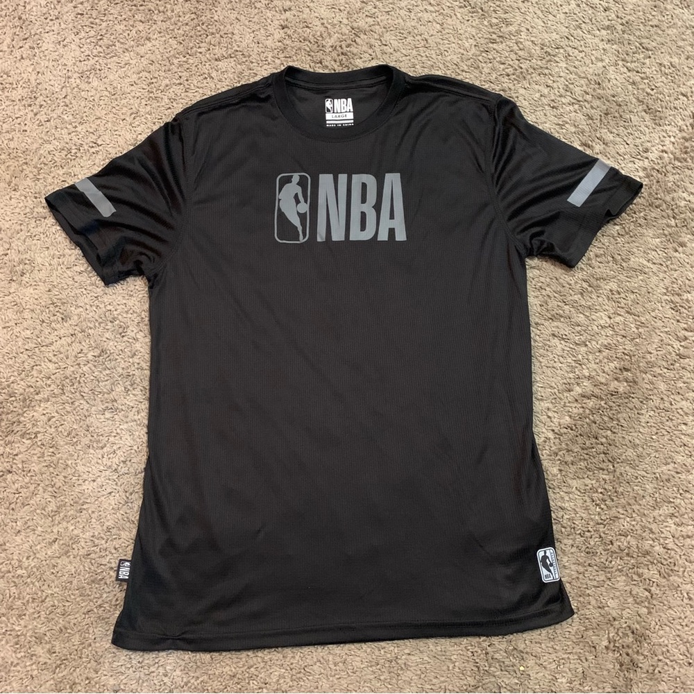 NBA Black Short Sleeve T-Shirt Large